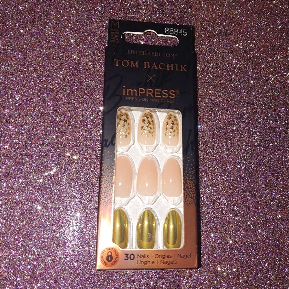 Mix and Mingle Tom Bachik x imPRESS Press-On Manicure Limited Edition MEDIUM